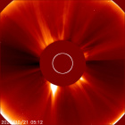 Latest LASCO C2 image of the Sun