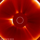 Latest LASCO C2 image of the Sun
