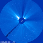 Latest LASCO C3 image of the Sun
