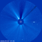 Latest LASCO C3 image of the Sun