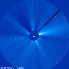 Latest LASCO C3 image of the Sun