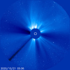Latest LASCO C3 image of the Sun