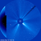 Latest LASCO C3 image of the Sun