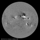 Latest SDO/HMI Magnetogram image of the Sun