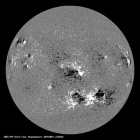 Latest SDO/HMI Magnetogram image of the Sun
