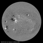 Latest SDO/HMI Magnetogram image of the Sun