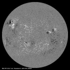 Latest SDO/HMI Magnetogram image of the Sun