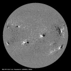 Latest SDO/HMI Magnetogram image of the Sun