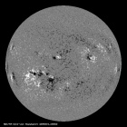Latest SDO/HMI Magnetogram image of the Sun