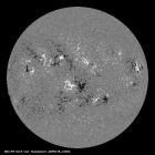 Latest SDO/HMI Magnetogram image of the Sun