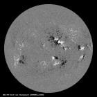 Latest SDO/HMI Magnetogram image of the Sun