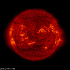 SOHO EIT 304 image of the sun